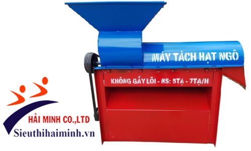 Máy tách hạt bắp giá rẻ, nhỏ gọn nhưng năng suất cao, dễ sử dụng
