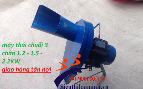 Máy thái chuối công suất nhỏ, giá thành phù hợp