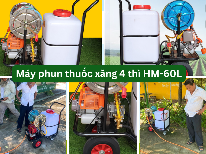 Review 5 máy phun thuốc nông nghiệp chi tiết