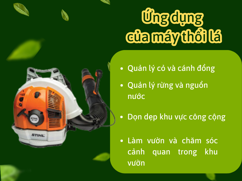 Tầm quan trọng của máy thổi lá trong việc làm sạch sân vườn
