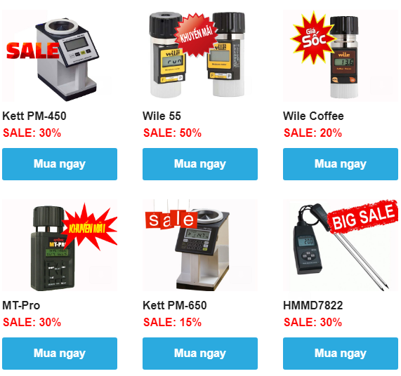 MÁY ĐO ĐỘ ẨM NÔNG SẢN ĐƯỢC KHUYẾN MẠI CỰC SỐC