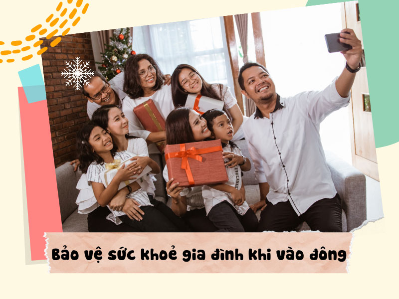 Bảo vệ sức khoẻ gia đình khi vào đông