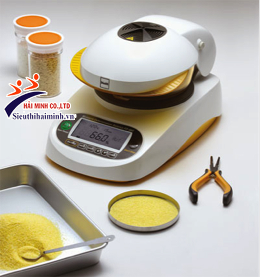 cân phân tích độ ẩm Kett 660