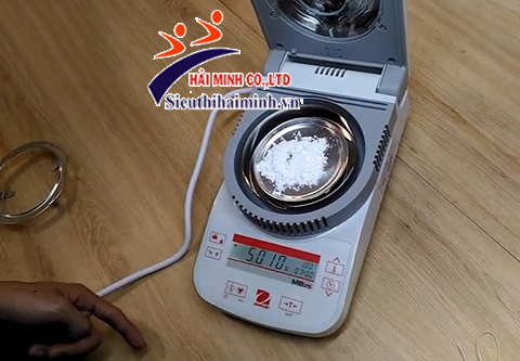 Cân phân tích độ ẩm Ohaus MB25  Cân phân tích độ ẩm Ohaus MB25