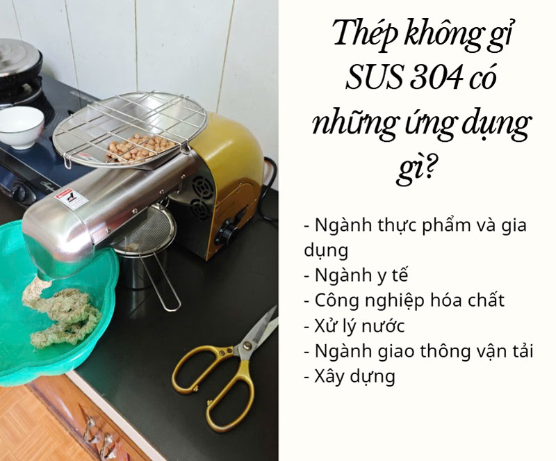Inox 304 là gì? thông tin cần biết