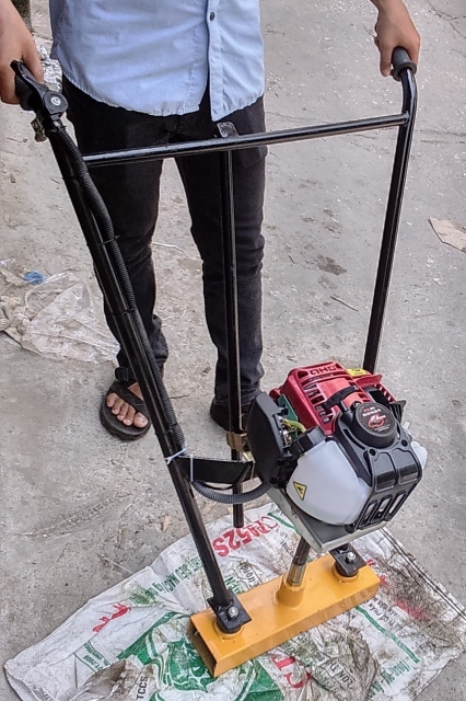 Vận hành và sử dụng máy đầm thước