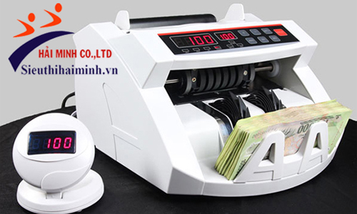 Máy đếm tiền Silicon với kiểu dáng hiện đại, nhỏ gọn