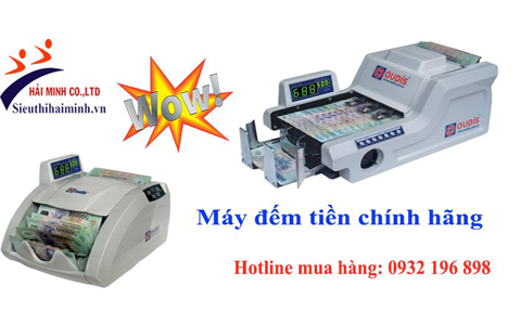 Máy đếm tiền chính hãng, giá tốt - Giao hàng và bảo hành tận