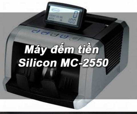 máy đếm tiền silicon MC-2550