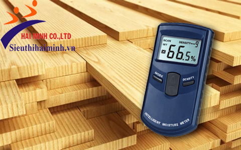 Máy đo độ ẩm gỗ HMMD918 có độ phân giải 0.5%