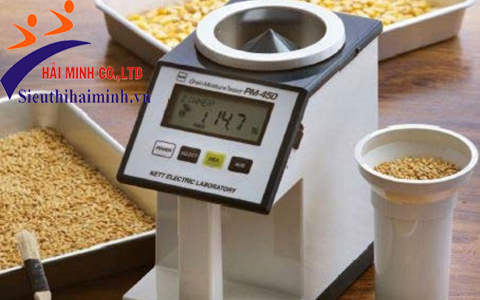 Máy đo độ ẩm nông sản Kett PM 450 đo độ ẩm của 24 loại ngũ cốc