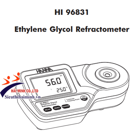 Khúc xạ kế đo độ mặn Ethylene Glycol HI96831