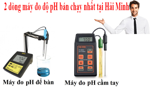 2 dòng máy đo độ pH bán chạy tại Siêu Thị Hải Minh