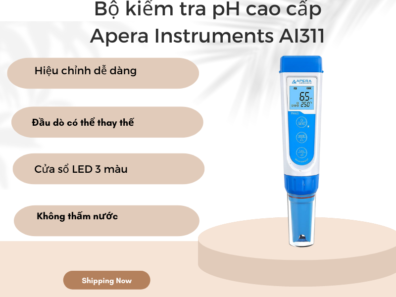 Bộ kiểm tra pH cao cấp Apera Instruments AI311