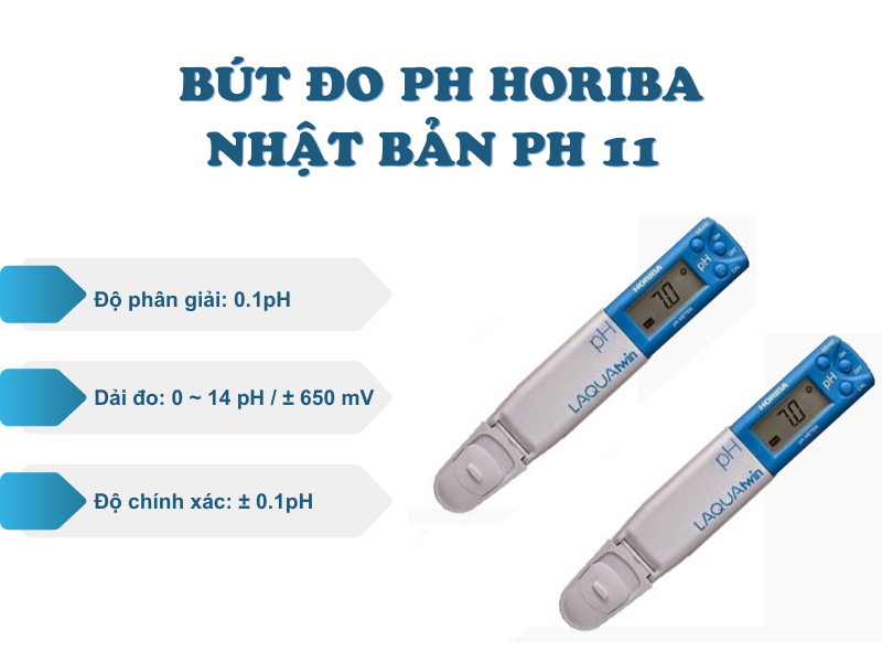 Bút đo pH Horiba Nhật Bản pH 11