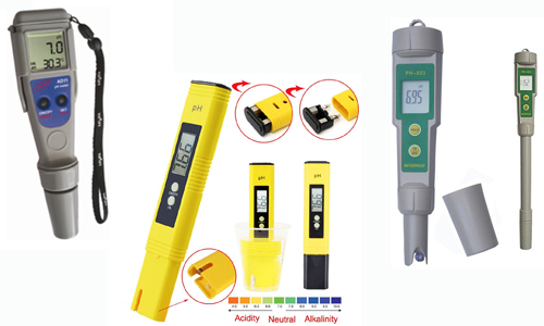 Các dòng máy đo độ pH trong ao hồ, cá