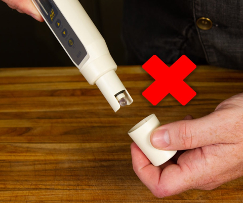 Cần phải lưu trữ điện cực của máy đo độ pH đúng cách