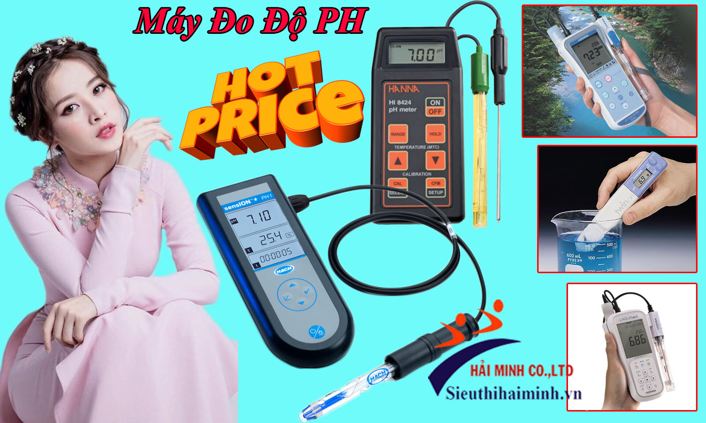 Địa chỉ cung cấp máy đo độ pH uy tín giá rẻ tại Hà Nội