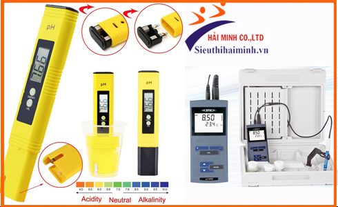 Giới thiệu một số loại máy đo độ pH phổ biến hiện nay