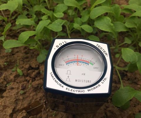 Kim chỉ máy đo PH DM-15 lệch khỏi vị trí PH 7 trước khi đo