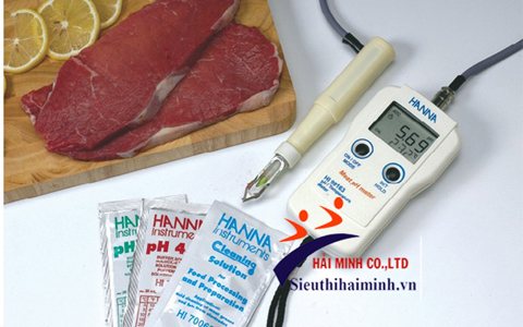 Máy đo độ pH sử dụng xác định độ pH của thịt chuẩn xác nhất