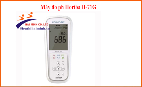 Máy đo độ pH Horiba D-71G thiết kế thông minh, hiện đại