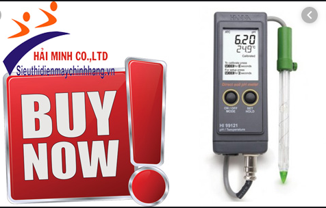 Mua máy đo độ PH ngay hôm nay để nhận nhiều ưu đãi hấp dẫn nhất