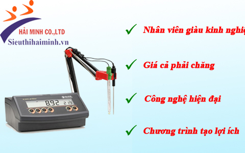 Mua máy đo độ pH chính hãng, giá rẻ tại Hải Minh