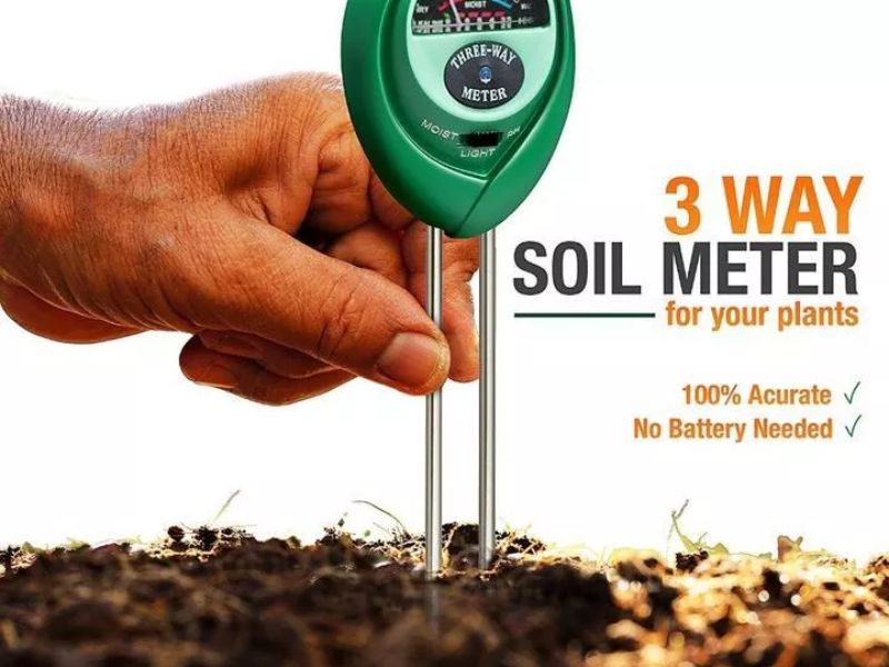Sử dụng bút đo pH đo trực tiếp trong đất rút ngắn thời gian xử lý đất