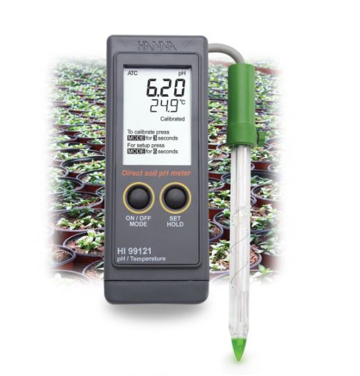 Ứng dụng của máy đo pH đất HANNA HI99121