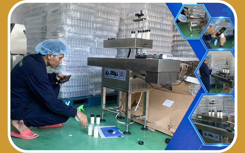 Máy đóng seal hộp giấy và seal thủ công, khác nhau thế nào?