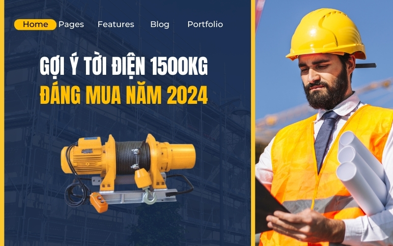 Tời điện 1500kg đáng mua năm 2024