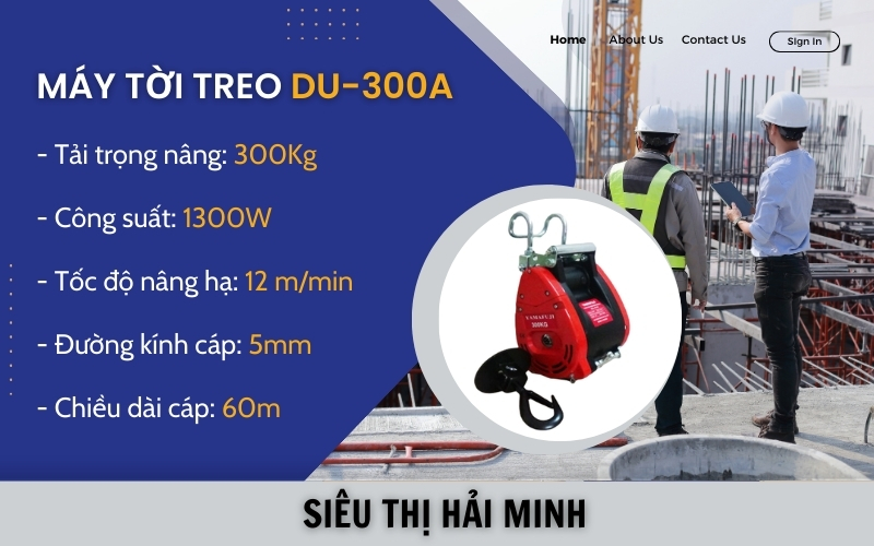 Tời treo Yamafuji DU-300A