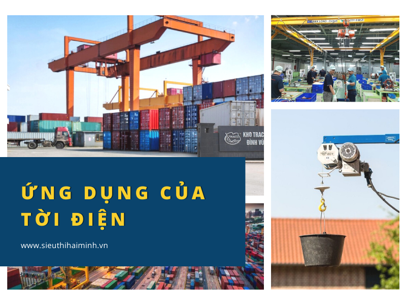 ứng dụng của tời điện mà bạn chưa biết