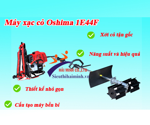 Máy xạc cỏ Oshima 1E44F chính hãng, giá tốt