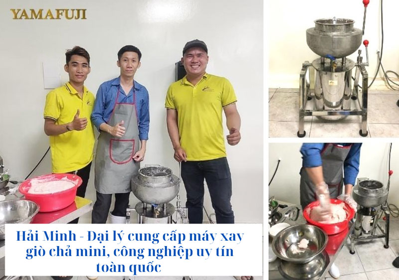 Hải Minh - Xưởng máy xay giò chả inox chất lượng, giá tốt