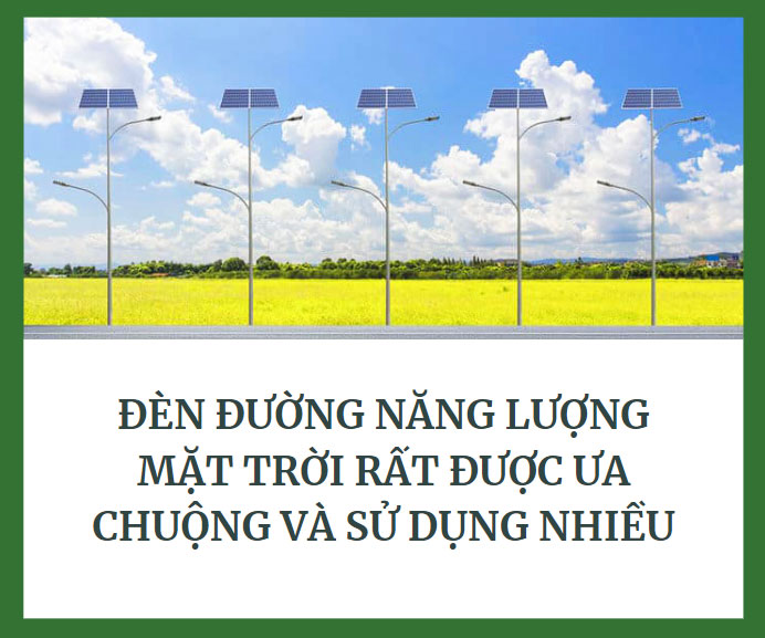 Phân loại đèn đường năng lượng mặt trời