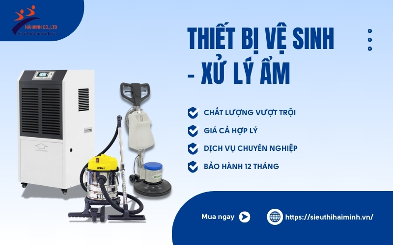 Thiết bị vệ sinh - Xử lý ẩm