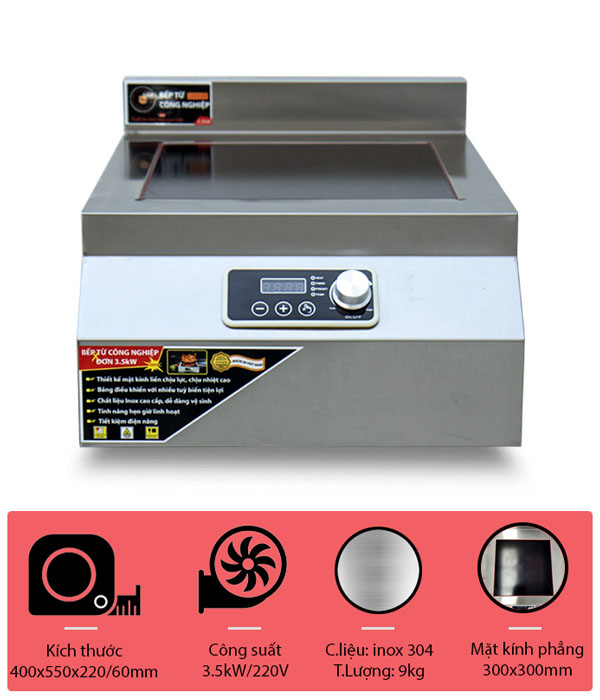 Bếp hầm điện từ BH 3,5kw