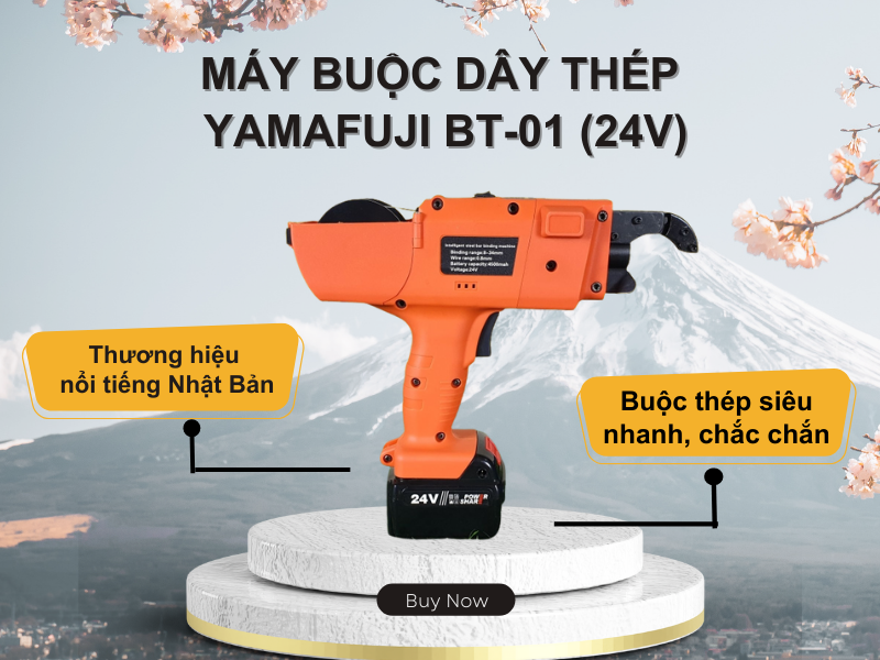 Máy buộc dây thép Yamafuji BT-01