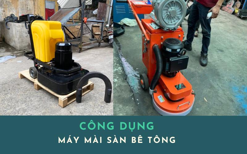 Công dụng của máy mài sàn bê tông