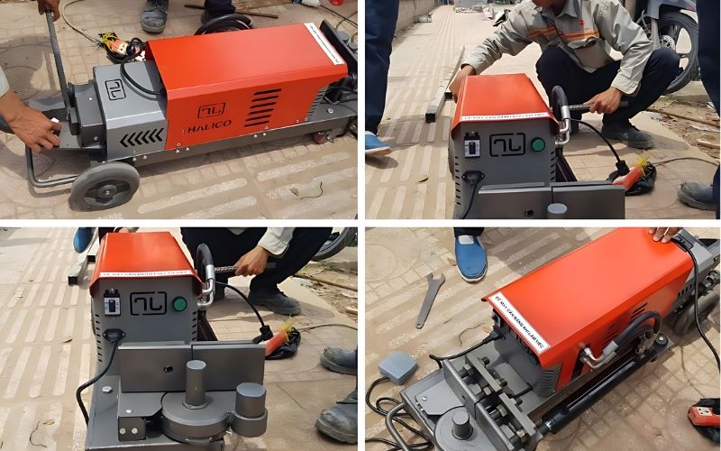 Đặc điểm của máy uốn, cắt sắt tự động hai đầu HM-28