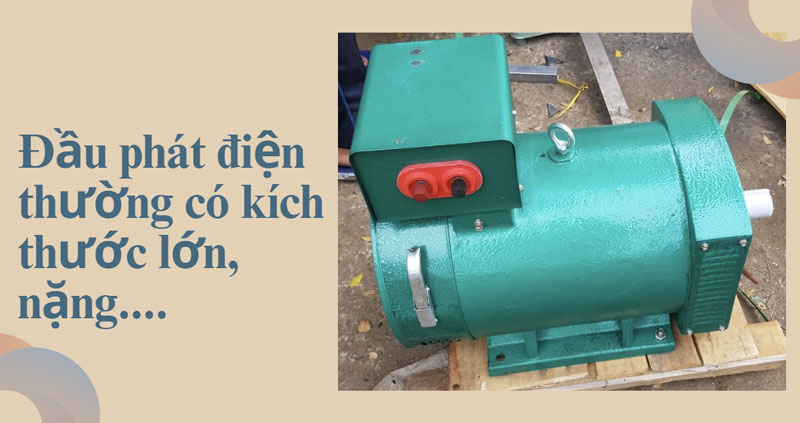 máy phát điện 1 chiều Dynamo