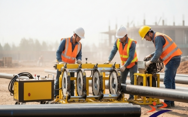 Chọn máy hàn ống nhựa thủy lực khi