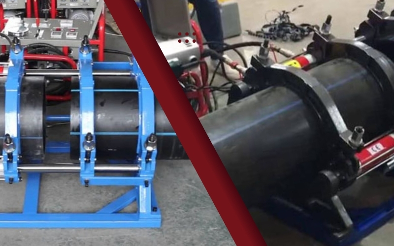 Máy hàn ống giúp tiết kiệm chi phí nhân công và thời gian thi công