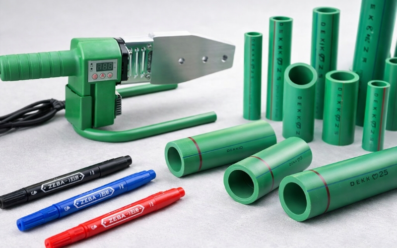 Chuẩn bị trước khi lắp ráp và hàn ống PPR