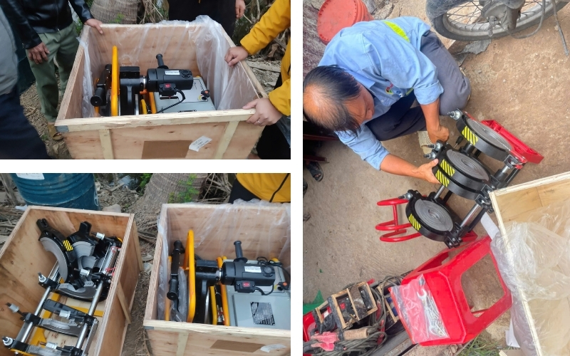 Đặt máy hàn nhiệt ở môi trường khô ráo