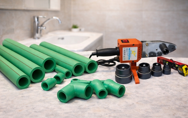 Hướng dẫn sử dụng máy hàn nhiệt ống HM-PPR63