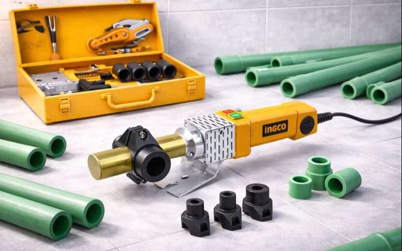 Kiểm tra phụ kiện và độ an toàn của máy hàn nhiệt