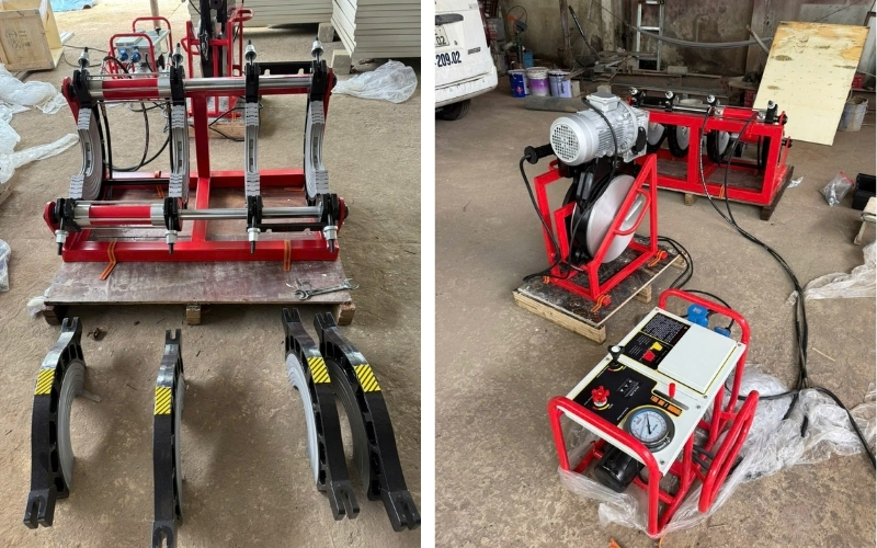 Máy hàn ống nhựa đường kính lớn (200 – 1200mm)